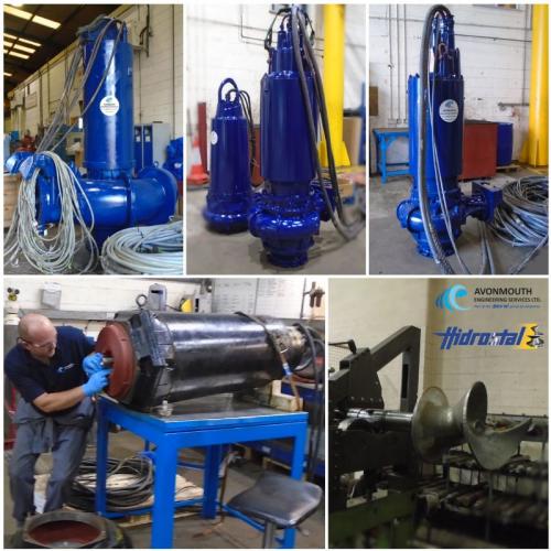 Avonmouth refurb pumps for sister company, Hidrostal Ltd