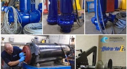 Avonmouth refurb pumps for sister company, Hidrostal Ltd